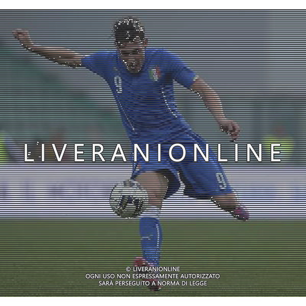 Qualificazioni ai Campionati Europei Under 21 Play-Off Ritorno Reggio Emilia - 14.10.2014 Italia-Slovacchia Nella Foto:Belotti Andrea /Ph.Vitez-Ag. Aldo Liverani