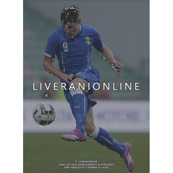 Qualificazioni ai Campionati Europei Under 21 Play-Off Ritorno Reggio Emilia - 14.10.2014 Italia-Slovacchia Nella Foto:Belotti Andrea /Ph.Vitez-Ag. Aldo Liverani