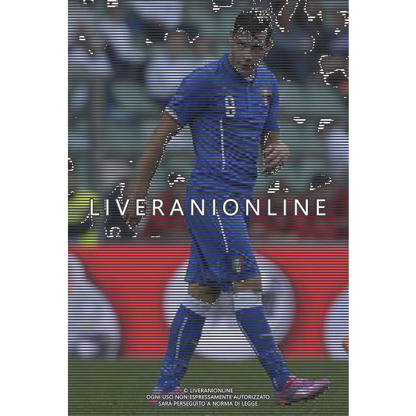 Qualificazioni ai Campionati Europei Under 21 Play-Off Ritorno Reggio Emilia - 14.10.2014 Italia-Slovacchia Nella Foto:Belotti Andrea /Ph.Vitez-Ag. Aldo Liverani