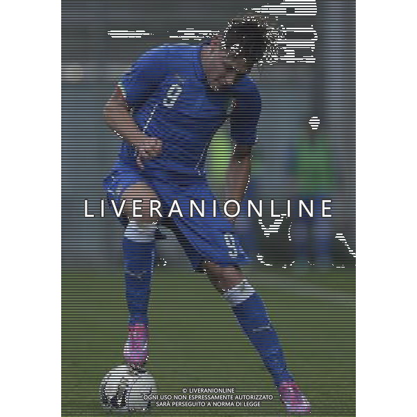 Qualificazioni ai Campionati Europei Under 21 Play-Off Ritorno Reggio Emilia - 14.10.2014 Italia-Slovacchia Nella Foto:Belotti Andrea /Ph.Vitez-Ag. Aldo Liverani