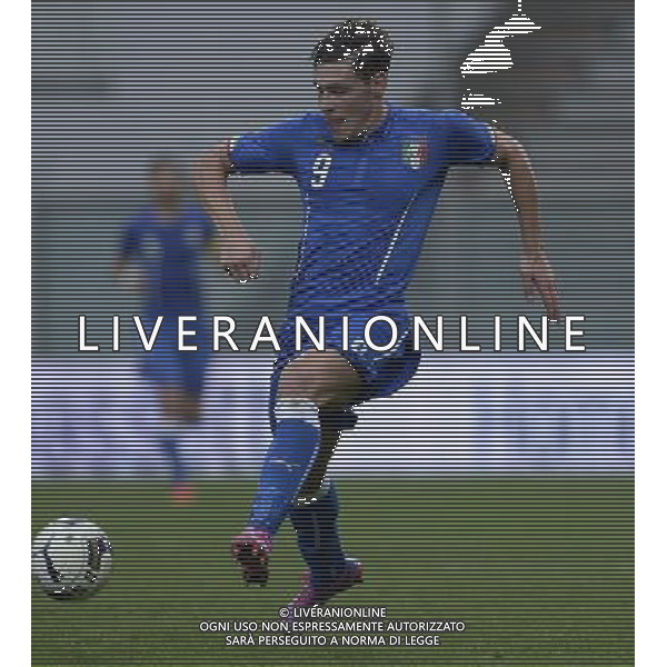 Qualificazioni ai Campionati Europei Under 21 Play-Off Ritorno Reggio Emilia - 14.10.2014 Italia-Slovacchia Nella Foto:Belotti Andrea /Ph.Vitez-Ag. Aldo Liverani