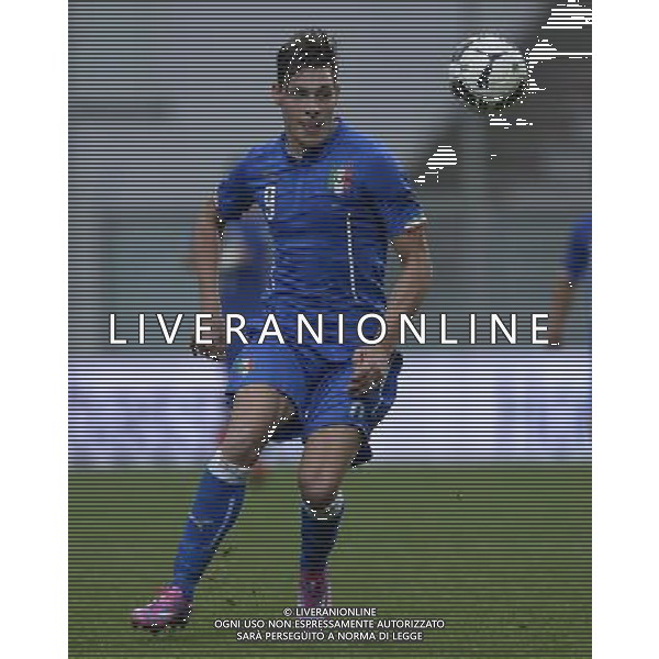 Qualificazioni ai Campionati Europei Under 21 Play-Off Ritorno Reggio Emilia - 14.10.2014 Italia-Slovacchia Nella Foto:Belotti Andrea /Ph.Vitez-Ag. Aldo Liverani