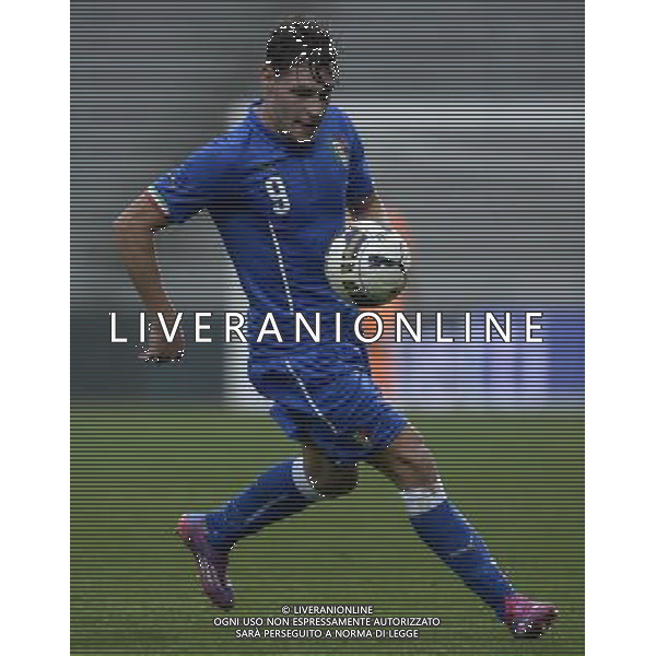 Qualificazioni ai Campionati Europei Under 21 Play-Off Ritorno Reggio Emilia - 14.10.2014 Italia-Slovacchia Nella Foto:Belotti Andrea /Ph.Vitez-Ag. Aldo Liverani