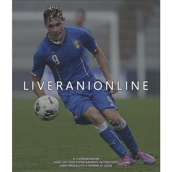 Qualificazioni ai Campionati Europei Under 21 Play-Off Ritorno Reggio Emilia - 14.10.2014 Italia-Slovacchia Nella Foto:Belotti Andrea /Ph.Vitez-Ag. Aldo Liverani