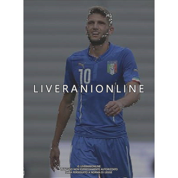 Qualificazioni ai Campionati Europei Under 21 Play-Off Ritorno Reggio Emilia - 14.10.2014 Italia-Slovacchia Nella Foto:Berardi Domenico /Ph.Vitez-Ag. Aldo Liverani