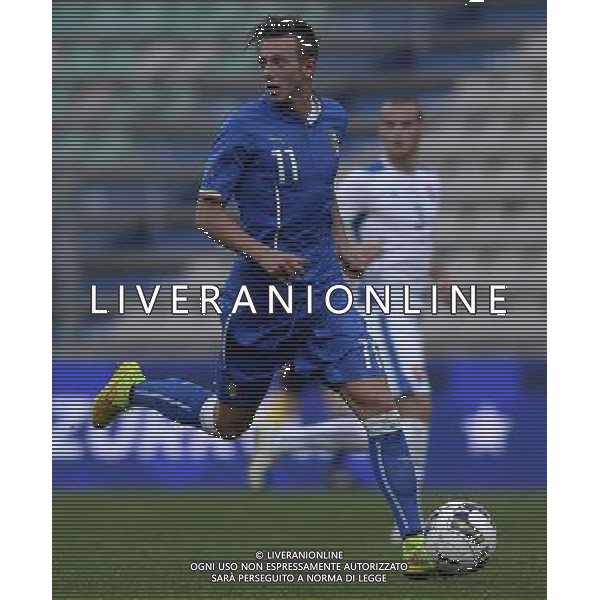 Qualificazioni ai Campionati Europei Under 21 Play-Off Ritorno Reggio Emilia - 14.10.2014 Italia-Slovacchia Nella Foto:Bernardeschi Federico /Ph.Vitez-Ag. Aldo Liverani