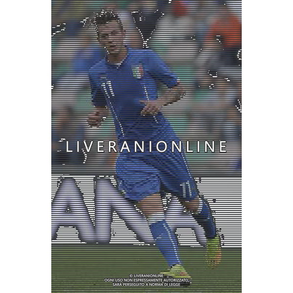 Qualificazioni ai Campionati Europei Under 21 Play-Off Ritorno Reggio Emilia - 14.10.2014 Italia-Slovacchia Nella Foto:Bernardeschi Federico /Ph.Vitez-Ag. Aldo Liverani