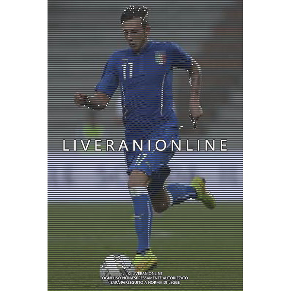 Qualificazioni ai Campionati Europei Under 21 Play-Off Ritorno Reggio Emilia - 14.10.2014 Italia-Slovacchia Nella Foto:Bernardeschi Federico /Ph.Vitez-Ag. Aldo Liverani