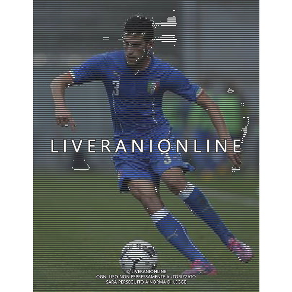 Qualificazioni ai Campionati Europei Under 21 Play-Off Ritorno Reggio Emilia - 14.10.2014 Italia-Slovacchia Nella Foto:Biraghi Cristiano /Ph.Vitez-Ag. Aldo Liverani