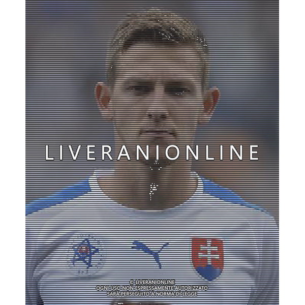 Qualificazioni ai Campionati Europei Under 21 Play-Off Ritorno Reggio Emilia - 14.10.2014 Italia-Slovacchia Nella Foto:Hrosovsky Patrik /Ph.Vitez-Ag. Aldo Liverani