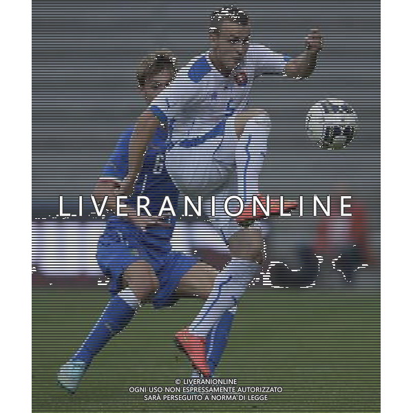 Qualificazioni ai Campionati Europei Under 21 Play-Off Ritorno Reggio Emilia - 14.10.2014 Italia-Slovacchia Nella Foto:Lobotka Stanislav /Ph.Vitez-Ag. Aldo Liverani