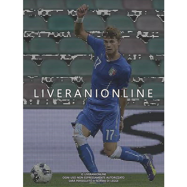 Qualificazioni ai Campionati Europei Under 21 Play-Off Ritorno Reggio Emilia - 14.10.2014 Italia-Slovacchia Nella Foto:Longo Samuele /Ph.Vitez-Ag. Aldo Liverani