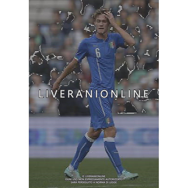 Qualificazioni ai Campionati Europei Under 21 Play-Off Ritorno Reggio Emilia - 14.10.2014 Italia-Slovacchia Nella Foto:Rugani Daniele /Ph.Vitez-Ag. Aldo Liverani