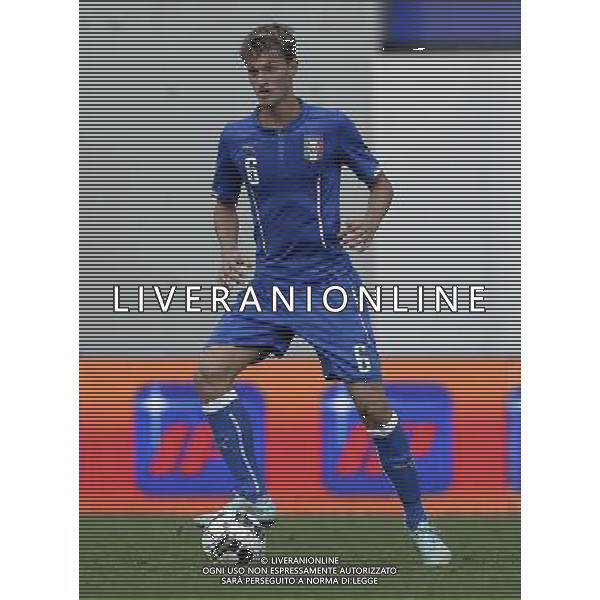 Qualificazioni ai Campionati Europei Under 21 Play-Off Ritorno Reggio Emilia - 14.10.2014 Italia-Slovacchia Nella Foto:Rugani Daniele /Ph.Vitez-Ag. Aldo Liverani