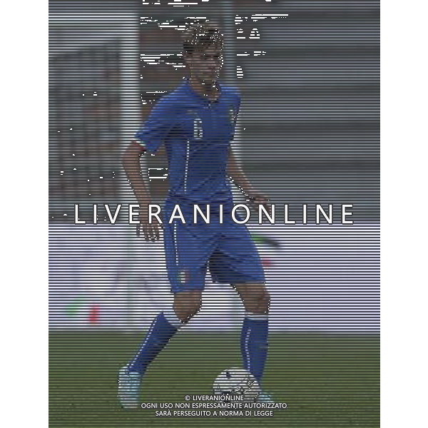 Qualificazioni ai Campionati Europei Under 21 Play-Off Ritorno Reggio Emilia - 14.10.2014 Italia-Slovacchia Nella Foto:Rugani Daniele /Ph.Vitez-Ag. Aldo Liverani