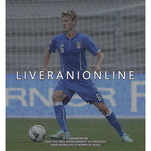 Qualificazioni ai Campionati Europei Under 21 Play-Off Ritorno Reggio Emilia - 14.10.2014 Italia-Slovacchia Nella Foto:Rugani Daniele /Ph.Vitez-Ag. Aldo Liverani