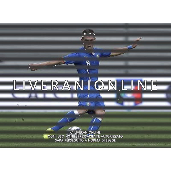 Qualificazioni ai Campionati Europei Under 21 Play-Off Ritorno Reggio Emilia - 14.10.2014 Italia-Slovacchia Nella Foto:Viviani Federico /Ph.Vitez-Ag. Aldo Liverani