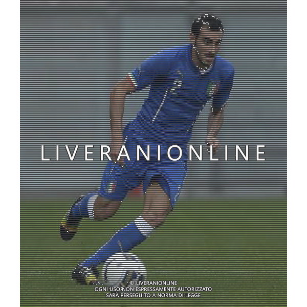 Qualificazioni ai Campionati Europei Under 21 Play-Off Ritorno Reggio Emilia - 14.10.2014 Italia-Slovacchia Nella Foto:Zappacosta Davide /Ph.Vitez-Ag. Aldo Liverani