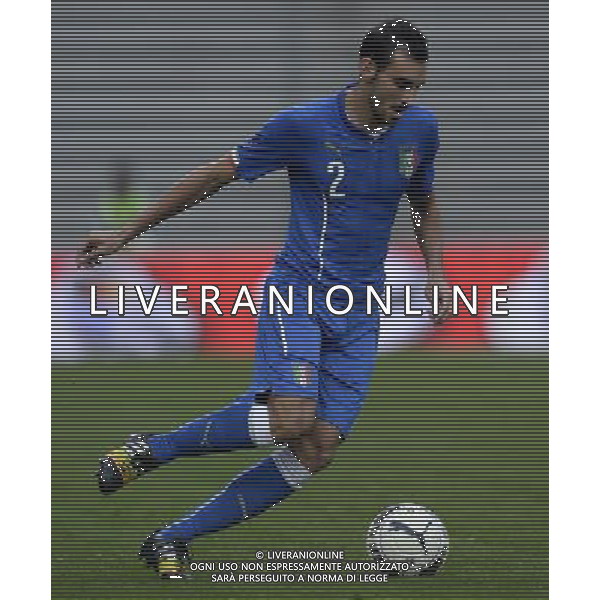 Qualificazioni ai Campionati Europei Under 21 Play-Off Ritorno Reggio Emilia - 14.10.2014 Italia-Slovacchia Nella Foto:Zappacosta Davide /Ph.Vitez-Ag. Aldo Liverani