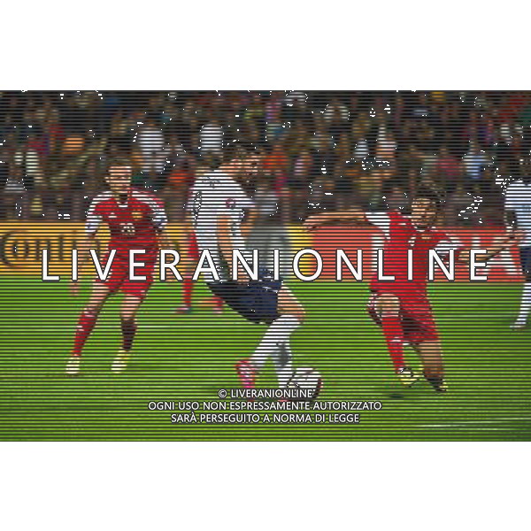 Andre Pierre GIGNAC / Taron VOSKANYAN - 14.10.2014 - Armenie / France - Match Amical Photo : Dave Winter / Icon Sport AG ALDO LIVERANI SAS ONLY ITALY