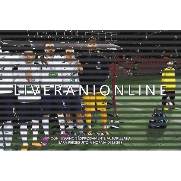 Remy CABELLA / Karim BENZEMA / Antoine GRIEZMANN / Benoit COSTIL - 14.10.2014 - Armenie / France - Match Amical Photo : Dave Winter / Icon Sport AG ALDO LIVERANI SAS ONLY ITALY