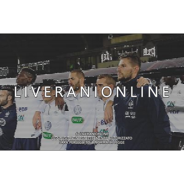 Paul POGBA / Remy CABELLA / Karim BENZEMA / Antoine GRIEZMANN / Benoit COSTIL - 14.10.2014 - Armenie / France - Match Amical Photo : Dave Winter / Icon Sport AG ALDO LIVERANI SAS ONLY ITALY