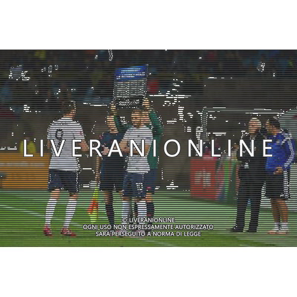 Karim BENZEMA / Andre Pierre GIGNAC - 14.10.2014 - Armenie / France - Match Amical Photo : Dave Winter / Icon Sport AG ALDO LIVERANI SAS ONLY ITALY