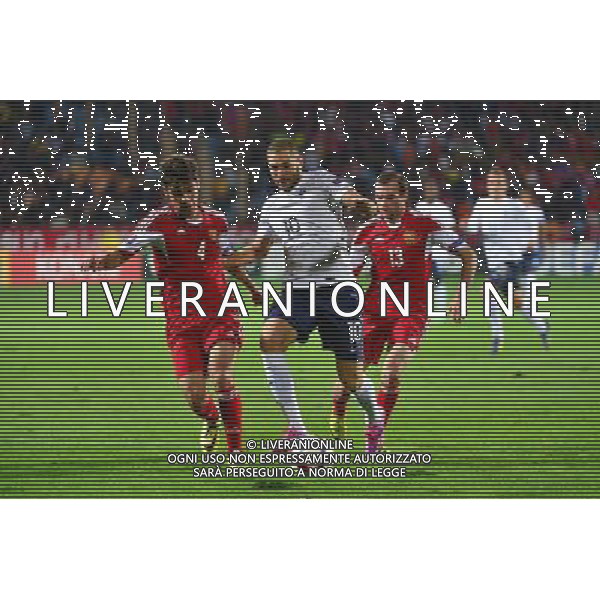 Karim BENZEMA / Taron VOSKANYAN / Kamo HOVHANNISYAN - 14.10.2014 - Armenie / France - Match Amical Photo : Dave Winter / Icon Sport AG ALDO LIVERANI SAS ONLY ITALY