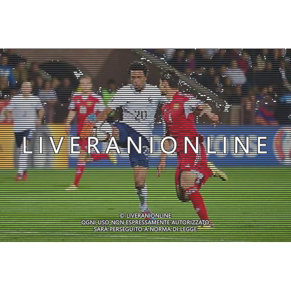 Loic REMY / Taron VOSKANYAN - 14.10.2014 - Armenie / France - Match Amical Photo : Dave Winter / Icon Sport AG ALDO LIVERANI SAS ONLY ITALY