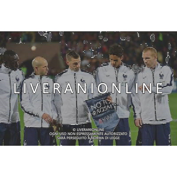 Moussa SISSOKO / Christophe JALLET / Morgan SCHNEIDERLIN / Raphael VARANE / Jeremy MATHIEU - 14.10.2014 - Armenie / France - Match Amical Photo : Dave Winter / Icon Sport AG ALDO LIVERANI SAS ONLY ITALY