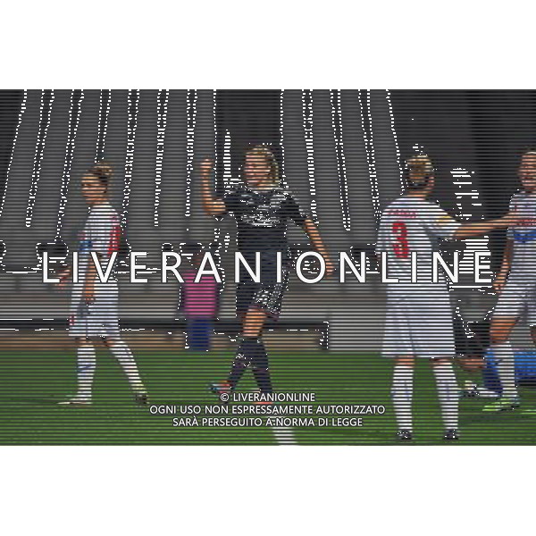 JOIE DE Ada HEGERBERG - 15.10.2014 - Lyon / Brescia - Ligue des Champions Feminine Photo : Jean Paul Thomas / Icon Sport AG ALDO LIVERANI SAS ONLY ITALY
