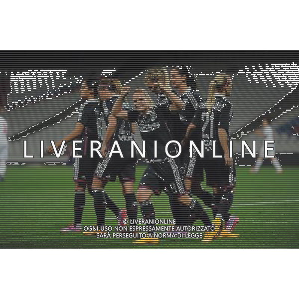 JOIE DE Eugenie LE SOMMER - 15.10.2014 - Lyon / Brescia - Ligue des Champions Feminine Photo : Jean Paul Thomas / Icon Sport AG ALDO LIVERANI SAS ONLY ITALY