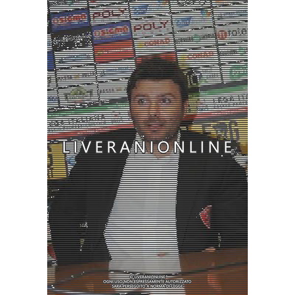 Ac Perugia 2012 2013 CAMPIONATO Lega Pro 1^ Divisione Presentazione nuovo allenatore Cirsitano Lucarelli nella foto roberto goretti FOTO SETTONCE-AG ALDO LIVERANI SAS