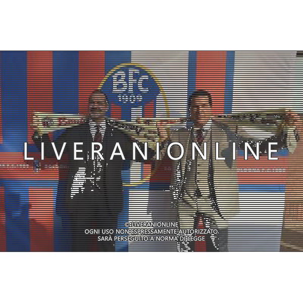 BOLOGNA CALCIO 16-10-2014 NELLA FOTO JOEY SAPUTO- JOE TACOPINA FOTO GIANNI SCHICCHI-AG ALDO LIVERANI SAS 