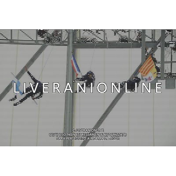 Illustration drapeaux - 16.10.2014 - Inauguration du nouveau stade Velodrome - Marseille Photo : Gaston Petrelli / Icon Sport AG ALDO LIVERANI SAS ONLY ITALY