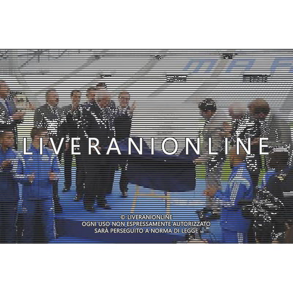 Jean Claude GAUDIN / Patrick KANNER - 16.10.2014 - Inauguration du nouveau stade Velodrome - Marseille Photo : Gaston Petrelli / Icon Sport AG ALDO LIVERANI SAS ONLY ITALY