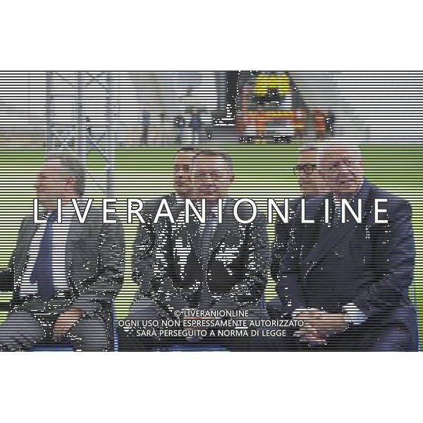 Jean Noel GUERINI / Jean Claude GAUDIN - 16.10.2014 - Inauguration du nouveau stade Velodrome - Marseille Photo : Gaston Petrelli / Icon Sport AG ALDO LIVERANI SAS ONLY ITALY