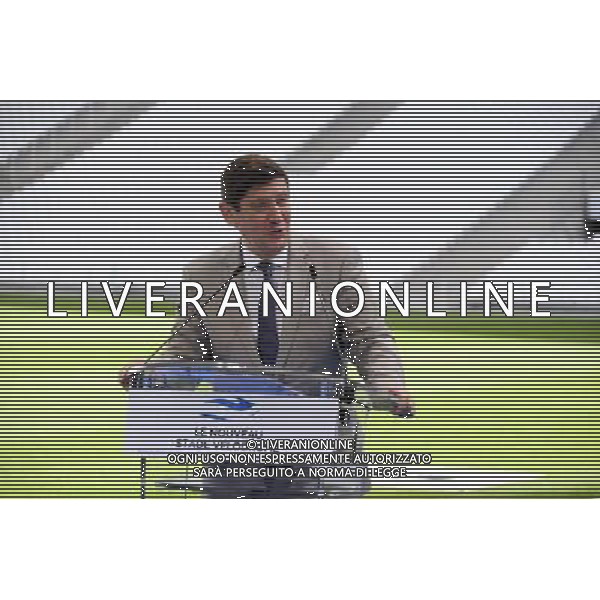 Patrick KANNER - 16.10.2014 - Inauguration du nouveau stade Velodrome - Marseille Photo : Gaston Petrelli / Icon Sport AG ALDO LIVERANI SAS ONLY ITALY