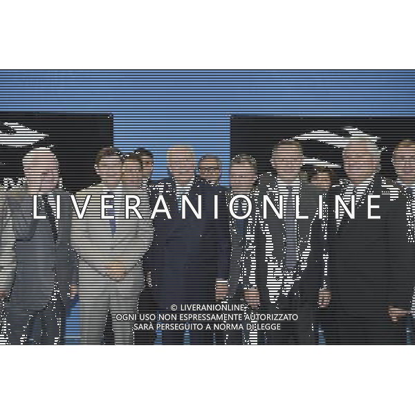 Patrick KANNER / Jean Claude GAUDIN / Jean Noel GUERINI - 16.10.2014 - Inauguration du nouveau stade Velodrome - Marseille Photo : Gaston Petrelli / Icon Sport AG ALDO LIVERANI SAS ONLY ITALY