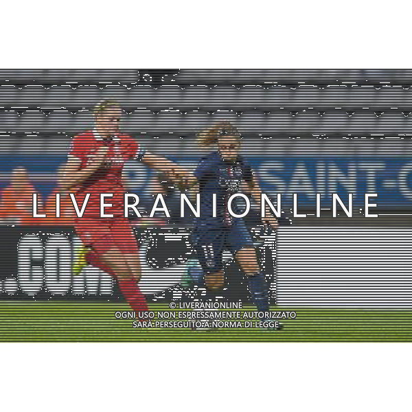 Anouk Dekker / Jessica Houara- 15.10.2104 - PSG / Twente - Champions League Photo : Andre Ferreira / Icon Sport AG ALDO LIVERANI SAS ONLY ITALY