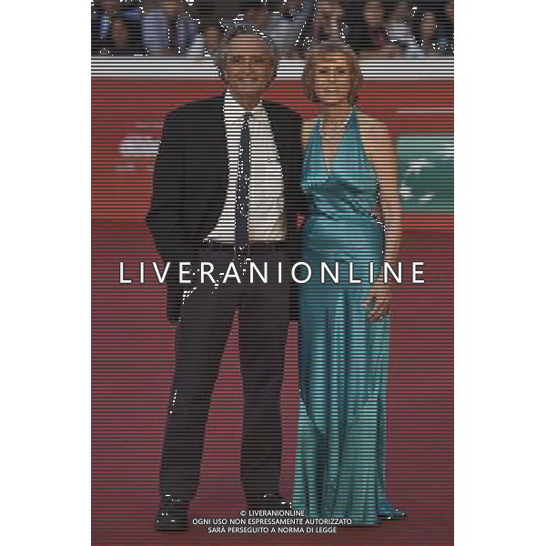 Roma - 16/10/2014 - Auditorium Parco della Musica - Festival Internazionale del Film di Roma - Red carpet Cerimonia d\'apertura - nella foto: Joe Dante con la moglie / Ph. Fabrizio Corradetti - Ag. Aldo Liverani sas