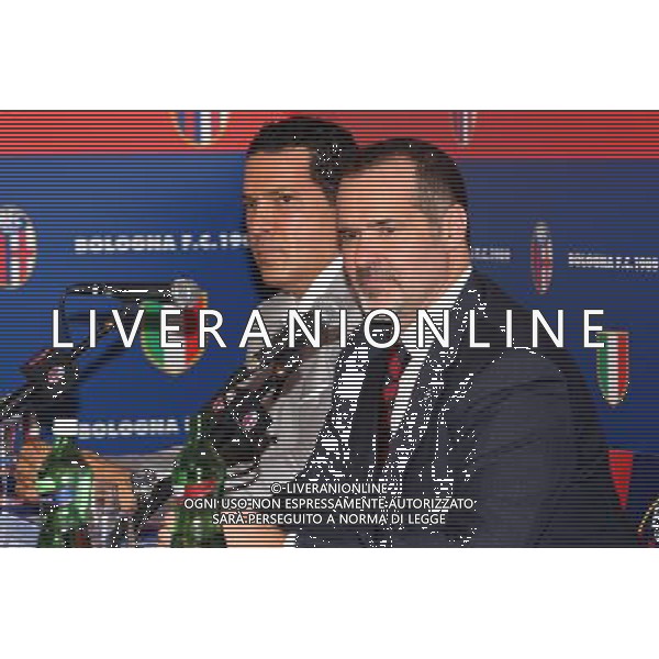 Bologna-Conferenza Stampa Joe Tacopina-Joey Saputo foto schicchi /Ag. Aldo Liverani s.a.s.