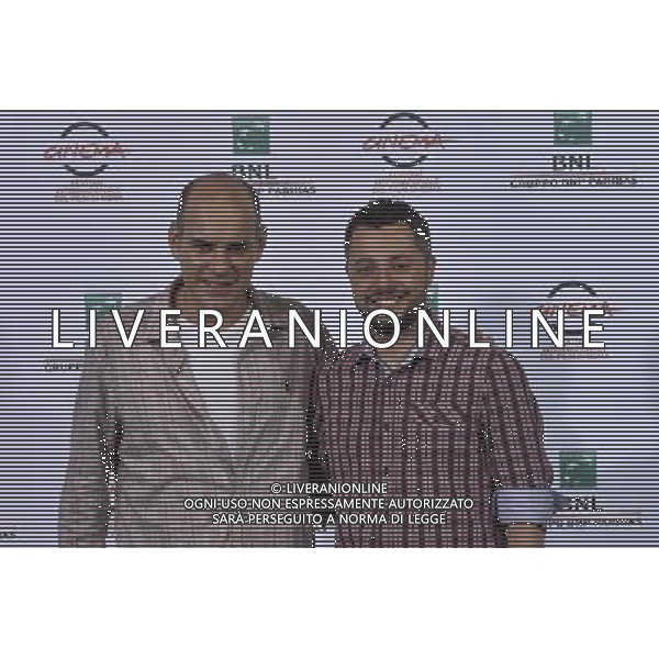 Roma - 17/10/2014 - Auditorium Parco della Musica - Festival Internazionale del Film di Roma - Photocall del film \' When I Was Alive \' - nella foto: Marat Descartes con il regista Marco Druta / Ph. Fabrizio Corradetti - Ag. Aldo Liverani sas