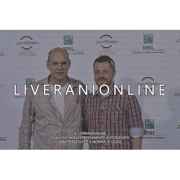 Roma - 17/10/2014 - Auditorium Parco della Musica - Festival Internazionale del Film di Roma - Photocall del film \' When I Was Alive \' - nella foto: Marat Descartes con il regista Marco Druta / Ph. Fabrizio Corradetti - Ag. Aldo Liverani sas