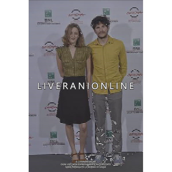 Roma - 17/10/2014 - Auditorium Parco della Musica - Festival Internazionale del Film di Roma - Photocall del film \' Eden \' - nella foto: Mia Hansen-Love la regista e Felix De Givry / Ph. Fabrizio Corradetti - Ag. Aldo Liverani sas