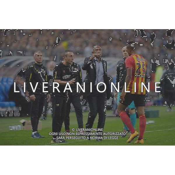 Expulsion Jean Philippe GBAMIN / Antoine KOMBOUARE - 17.10.2014 - Lens / Paris Saint Germain - 10eme journee de Ligue 1 - Photo : Andre Ferreira / Icon Sport AG ALDO LIVERANI SAS ONLY ITALY