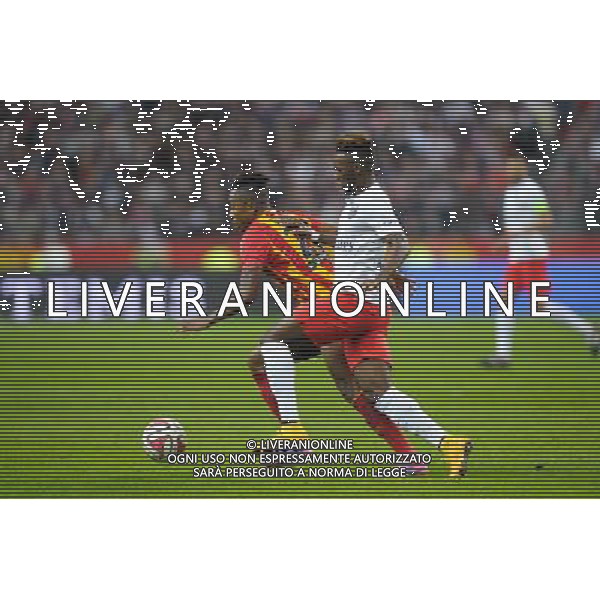 Loick LANDRE / Jean Christophe BAHEBECK - 17.10.2014 - Lens / Paris Saint Germain - 10eme journee de Ligue 1 - Photo : Andre Ferreira / Icon Sport AG ALDO LIVERANI SAS ONLY ITALY