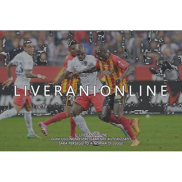 Zoumana CAMARA / Adamo COULIBALY - 17.10.2014 - Lens / Paris Saint Germain - 10eme journee de Ligue 1 - Photo : Andre Ferreira / Icon Sport AG ALDO LIVERANI SAS ONLY ITALY