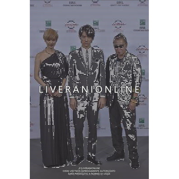 Roma - 18/10/2014 - Auditorium Parco della Musica - Festival Internazionale del Film di Roma - Photocall del film \' As the Gods Will \' - nella foto: da dx Hirona Yamazaki Sota Fukushi ed il regista Takaski Miike / Ph. Fabrizio Corradetti - Ag. Aldo Liverani sas