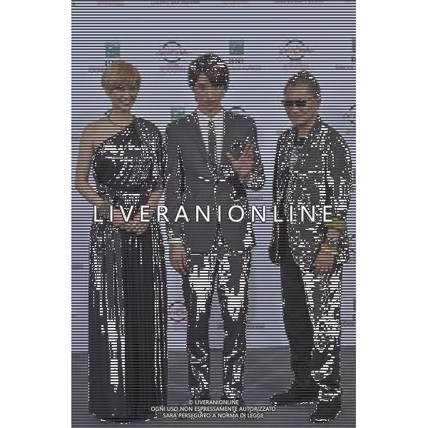 Roma - 18/10/2014 - Auditorium Parco della Musica - Festival Internazionale del Film di Roma - Photocall del film \' As the Gods Will \' - nella foto: da dx Hirona Yamazaki Sota Fukushi ed il regista Takaski Miike / Ph. Fabrizio Corradetti - Ag. Aldo Liverani sas